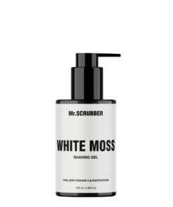 Shaving gel with d-panthenol White Moss Mr.SCRUBBER
