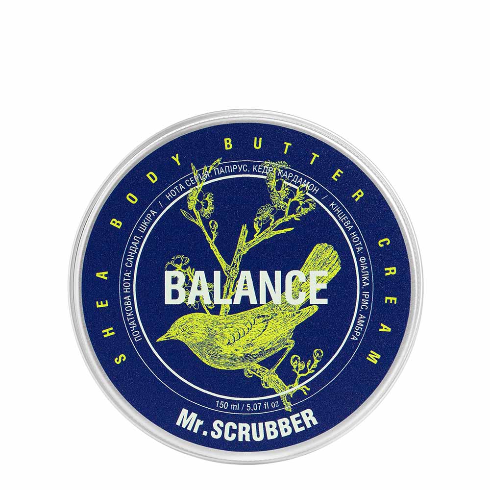 Shea Body Butter Cream BALANCE Mr.SCRUBBER