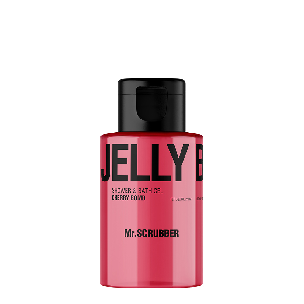 Shower gel Jelly Bubbles Cherry Bomb 100 ml Mr.SCRUBBER