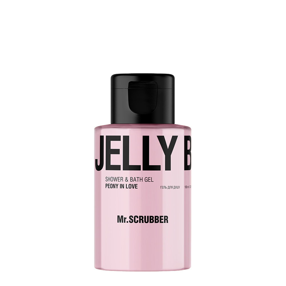 Shower gel Jelly Bubbles Peony in Love, 100 ml Mr.SCRUBBER