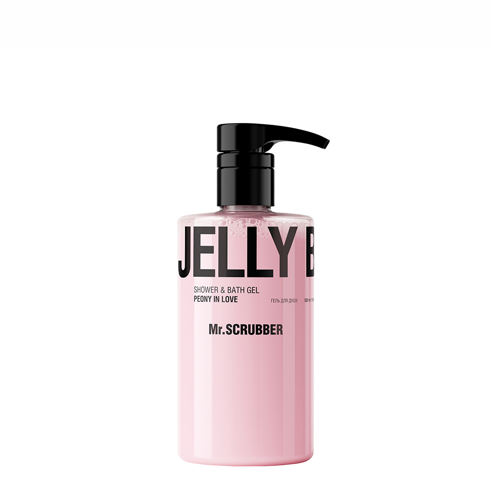 Shower gel Jelly Bubbles Peony in Love Mr.SCRUBBER