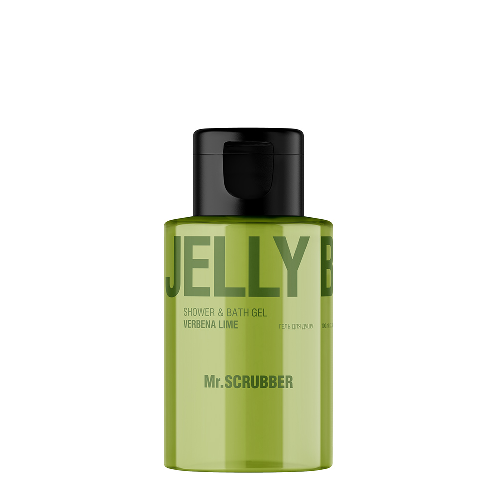 Shower gel Jelly Bubbles Verbena Lime 100 ml Mr.SCRUBBER