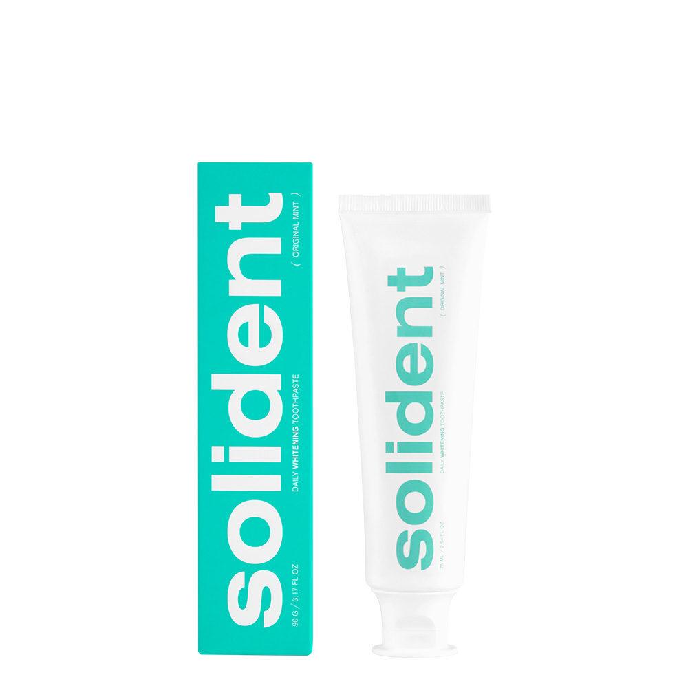 Solident Original mint daily whitening toothpaste, 90 g