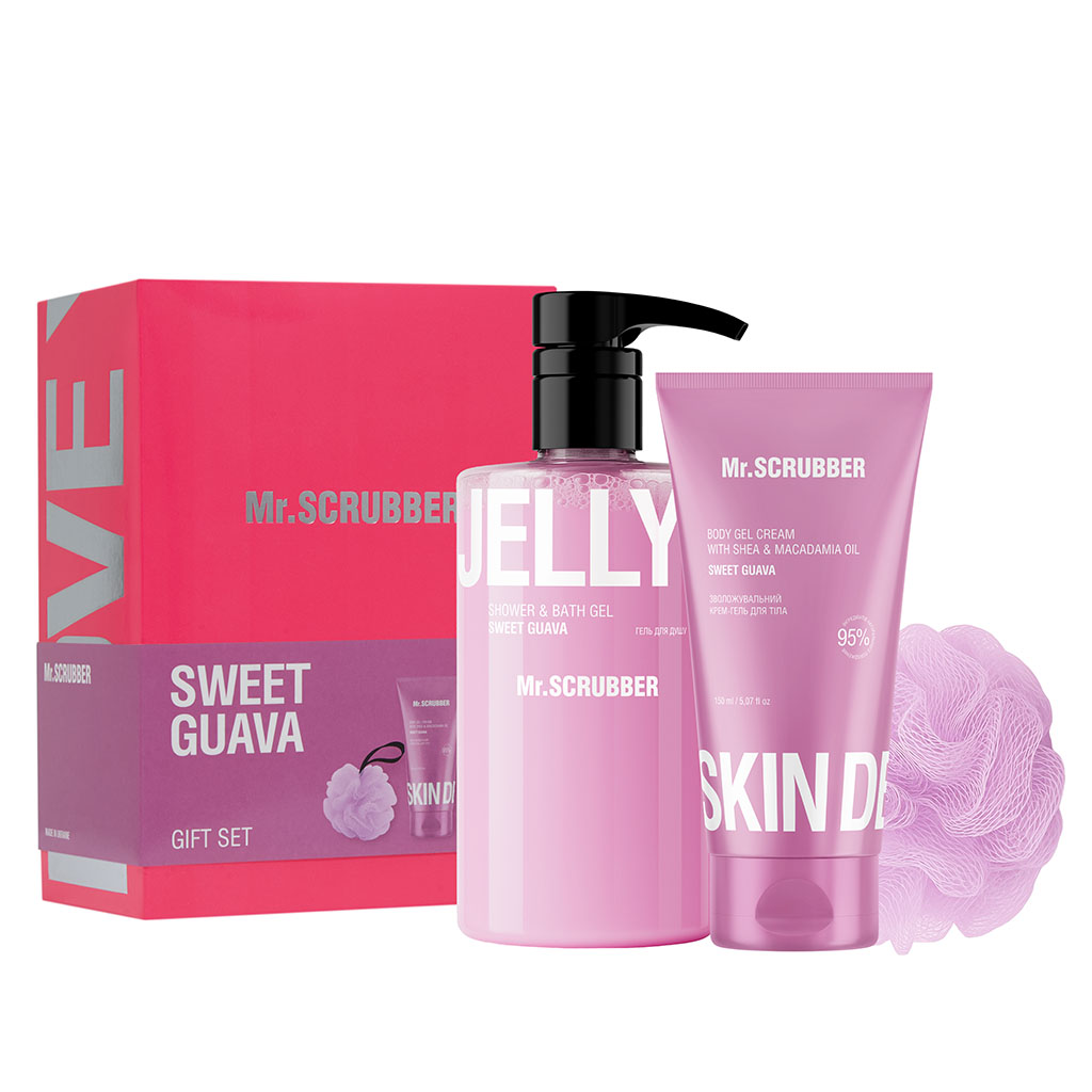 Sweet Guava Mr.SCRUBBER Gift Set
